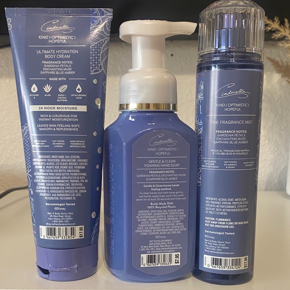 New Bath and Body Works Cinderella Bundle - Picture 2 of 2
